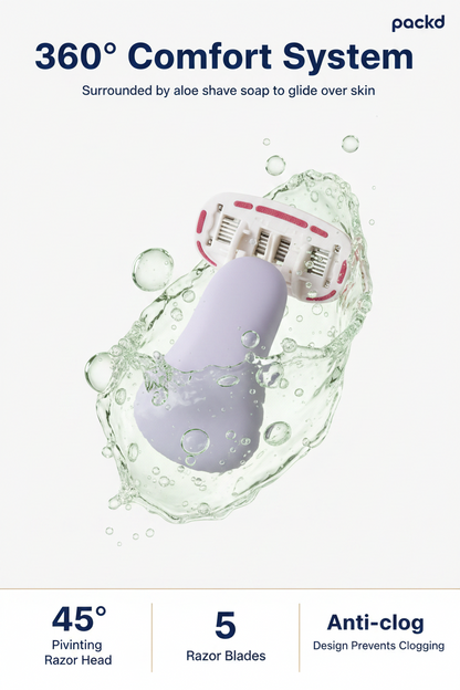Packd Mini Travel Razor